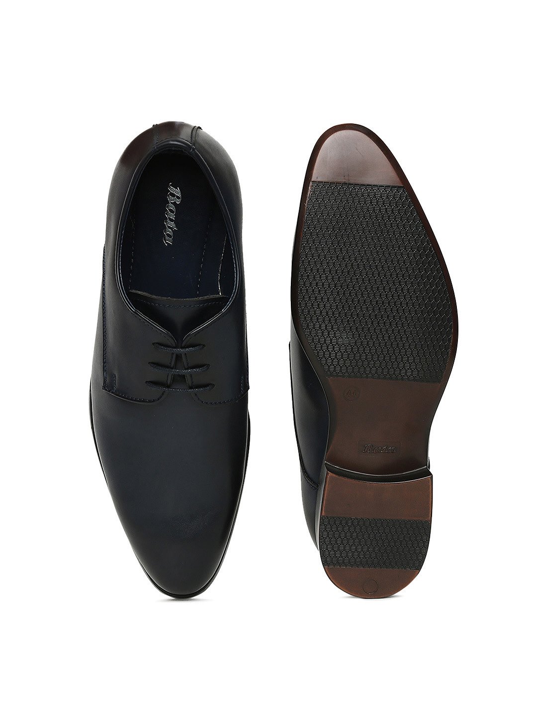 Men Navy Formal Derbys