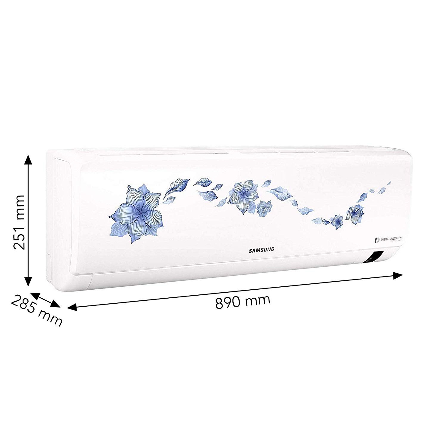 Samsung 1.5 Ton 3 Star Inverter Split AC (Alloy, AR18NV3HLTR,Star Flower White)