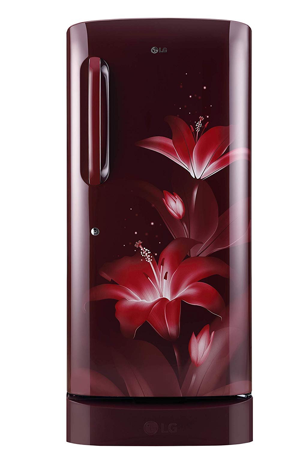 LG 190 L Direct Cool Single Door 4 Star (2020) Refrigerator with Base Drawer (Blue Plumeria, GL-D201ABPY)