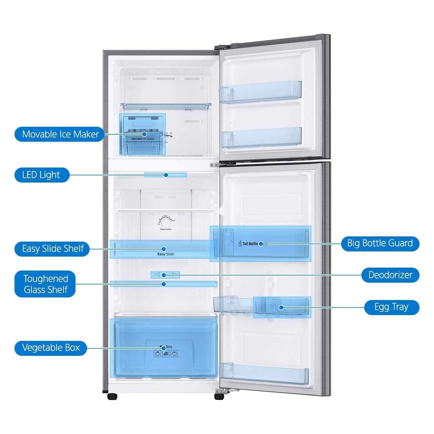 Godrej 190 L Direct Cool Single Door 3 Star Refrigerator with In-Built MP3 Player (Noble Wine, RD 1903 PM 3.2 NBL WIN)