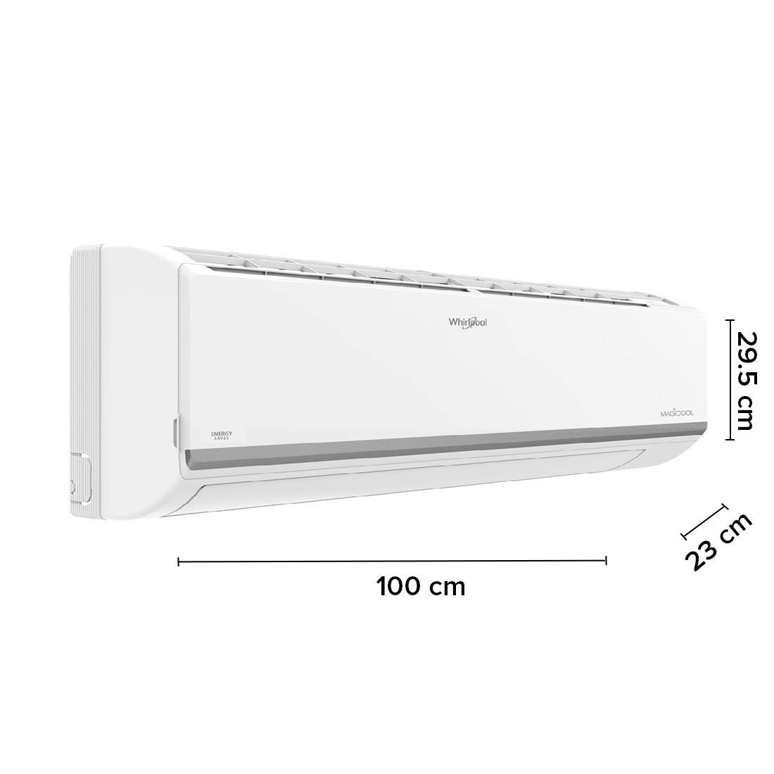 Whirlpool 1.5 Ton 3 Star Split AC – White, Grey (1.5T Magicool Elite Pro 3S COPR, Copper Condenser)