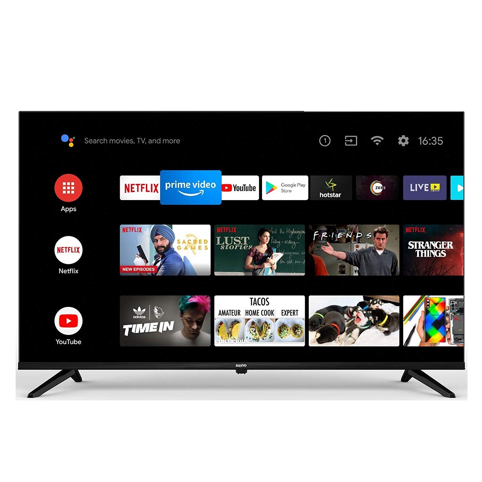 iFFALCON by TCL AI Powered K31 125.73cm (50 inch) Ultra HD (4K) LED Smart Android TV with HDR 10 (50K31)