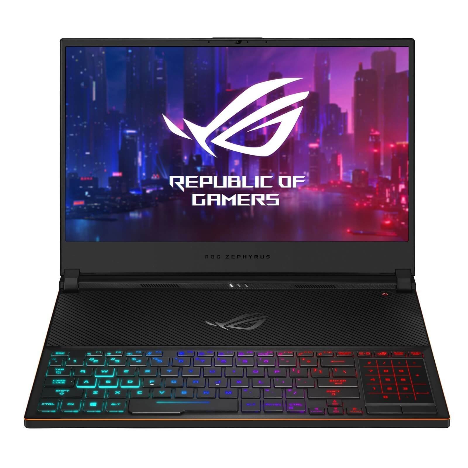 Asus ROG Zephyrus S Core i7 9th Gen – (24 GB/1 TB SSD/Windows 10 Home/8 GB Graphics/NVIDIA Geforce RTX 2070) GX531GWR-ES024T Gaming Laptop (15.6 inch, Black Metal, 2.1 kg)