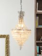 Silver-Toned & Gold-Toned Ceiling Lamp