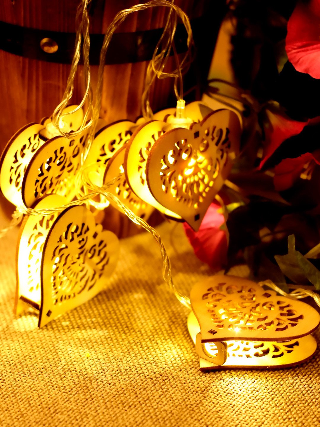 Gold-Toned String Lights