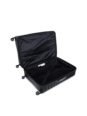 Set Of 2 Black 360 Degree Rotation Hard-Sided Intervolve Trolley Suitcases