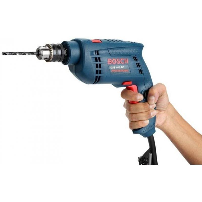 Bosch 450W Professional Impact Drill, GSB 450 RE