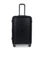 Set Of 2 Black 360 Degree Rotation Hard-Sided Intervolve Trolley Suitcases