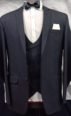 Stylish overlap waistcoat and SB Blazer- 3 Piece Suit