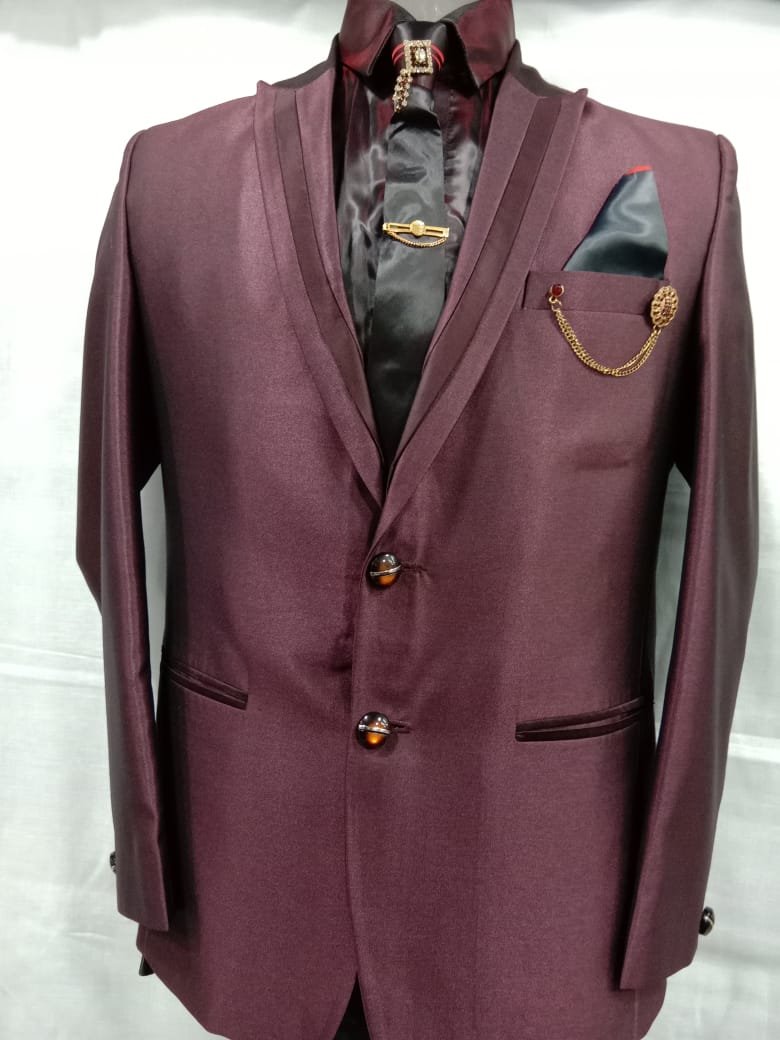 DB pattern groom suits