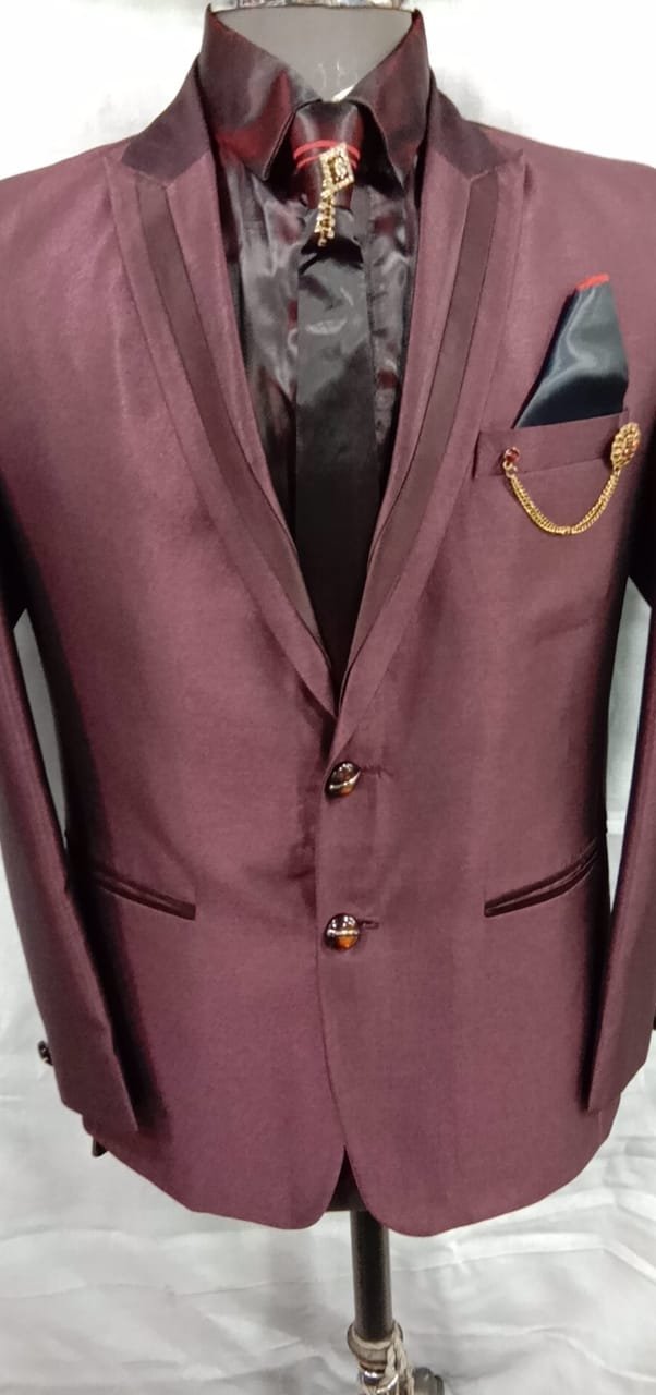 DB pattern groom suits