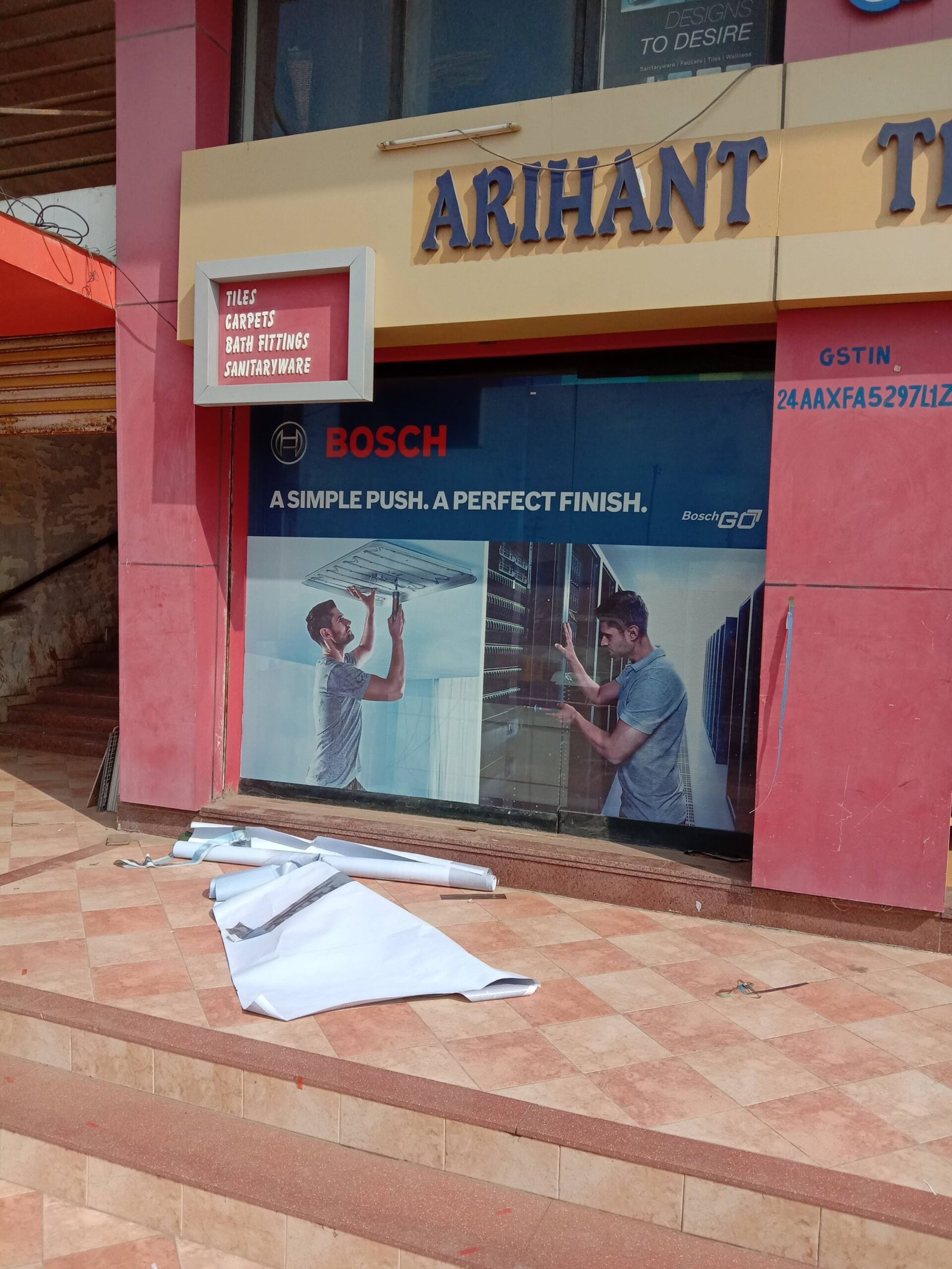 Flex Banner Printer and Installation Work